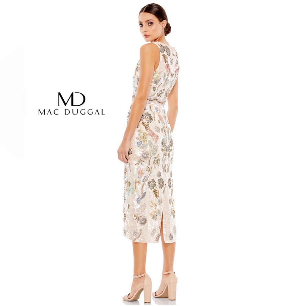 New Sequin MacDuggal Gown